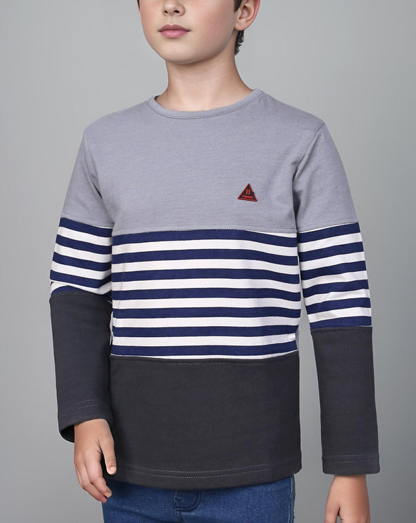 BOYS SWEAT SHIRT - Polkadots - 13091HG - 205378 - BOYS SWEAT SHIRT