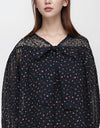 BROCHE PRINTED TOP - Polkadots - 13794HG - 218644 - BROCHE PRINTED TOP