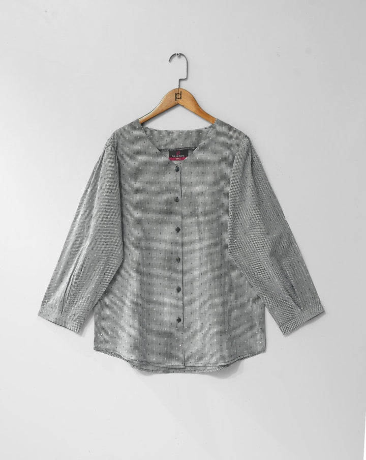 BUTTON DOWN SHIRT - Polkadots - 13760HG - 217812 - BUTTON DOWN SHIRT