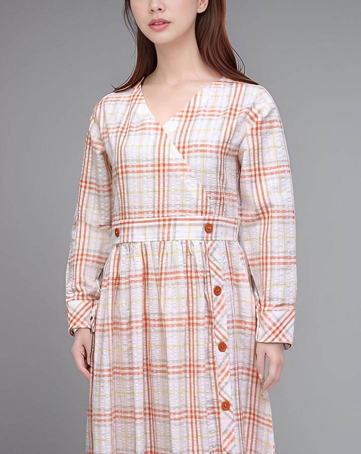 CHECKERED MAXI (MINOR FAULT) - Polkadots - 14015QA - 222708 - CHECKERED MAXI (MINOR FAULT)