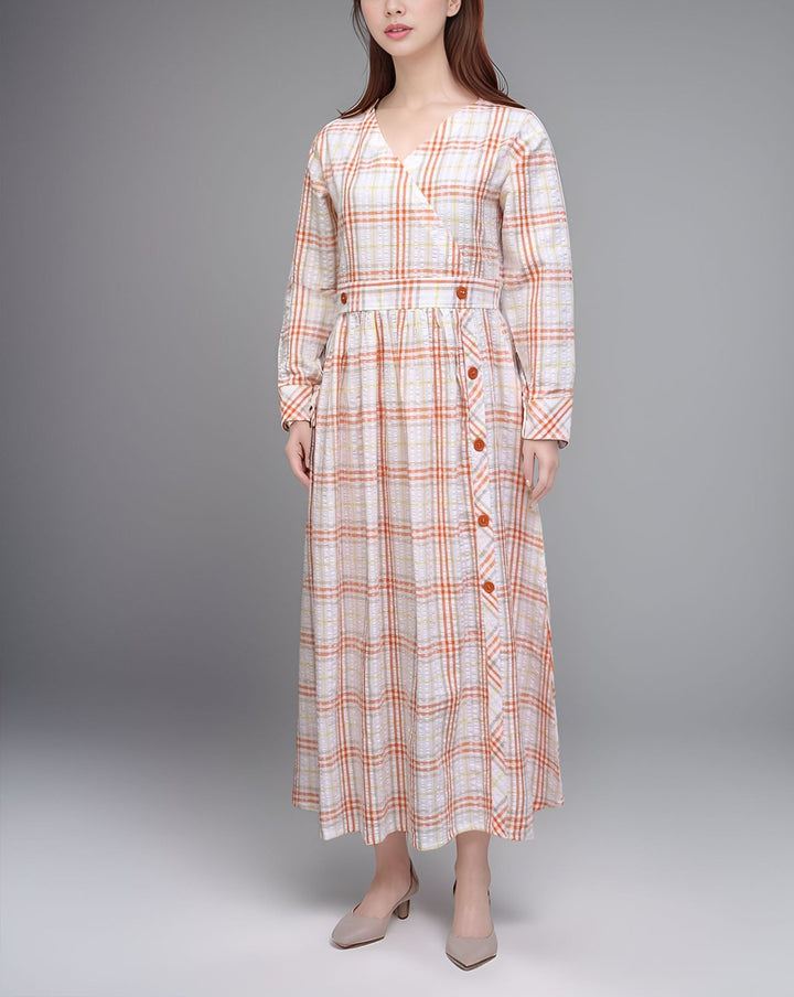 CHECKERED MAXI (MINOR FAULT) - Polkadots - 14015QA - 222714 - CHECKERED MAXI (MINOR FAULT)