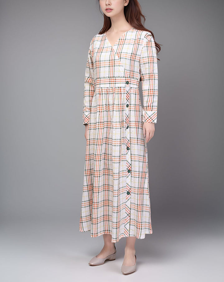 CHECKERED MAXI (MINOR FAULT) - Polkadots - 14015QA - 222708 - CHECKERED MAXI (MINOR FAULT)