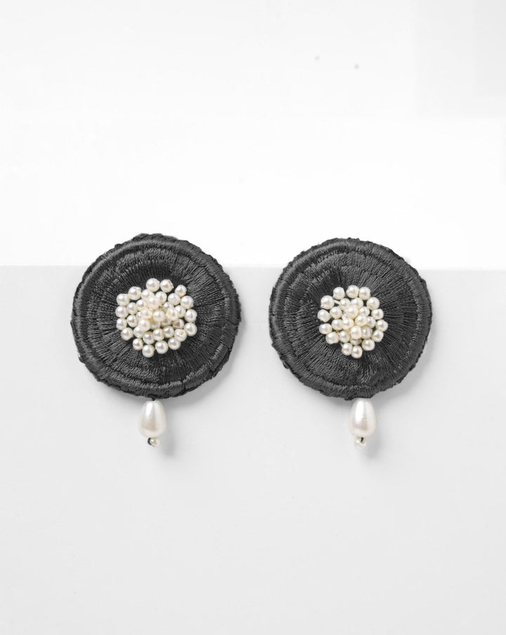 | FABRIC EARINGS | - Polkadots - 14313RF - 226095 - | FABRIC EARINGS |