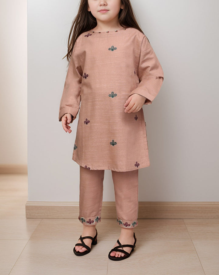 GIRLS 2 PIECE SUIT - Polkadots - 13079MN - 205089 - GIRLS 2 PIECE SUIT