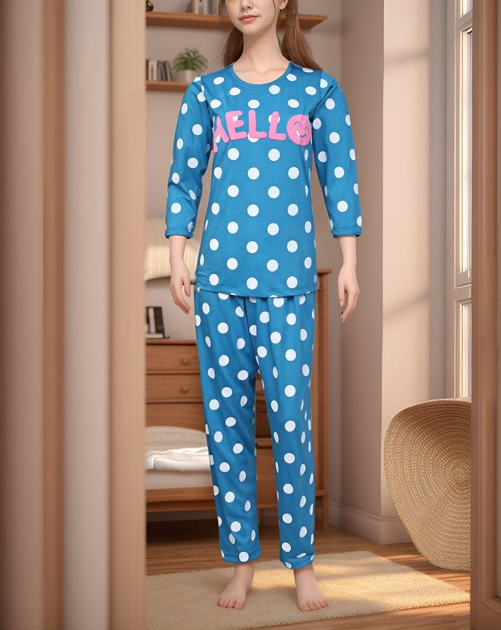 SLEEPWEAR - Polkadots - 13769FK - 217905 - SLEEPWEAR