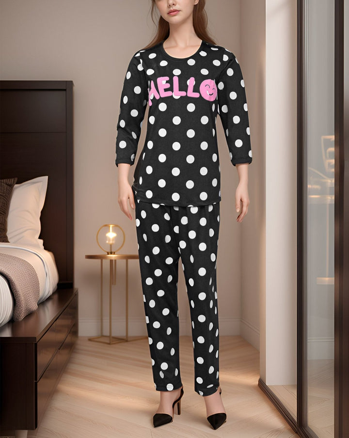 SLEEPWEAR - Polkadots - 13769FK - 217901 - SLEEPWEAR