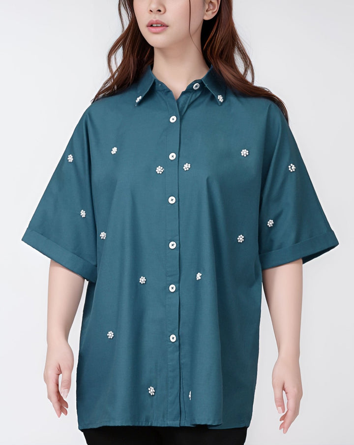 SOLID TOP - Polkadots - 13557HG - 215231 - SOLID TOP