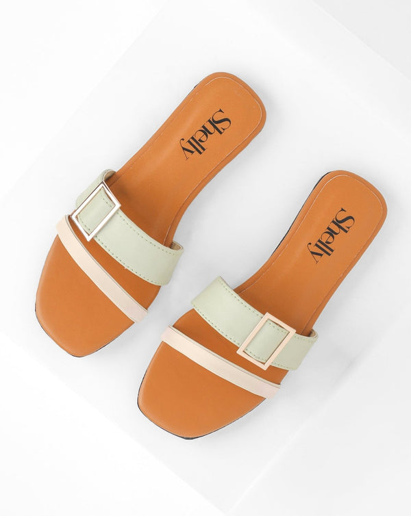 WOMEN SLIDES - Polkadots - 13534ss-214589 - WOMEN SLIDES