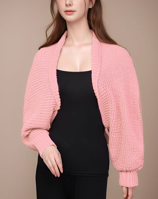 WOOLEN BOLERO - Polkadots - 14164LH - 223979 - WOOLEN BOLERO