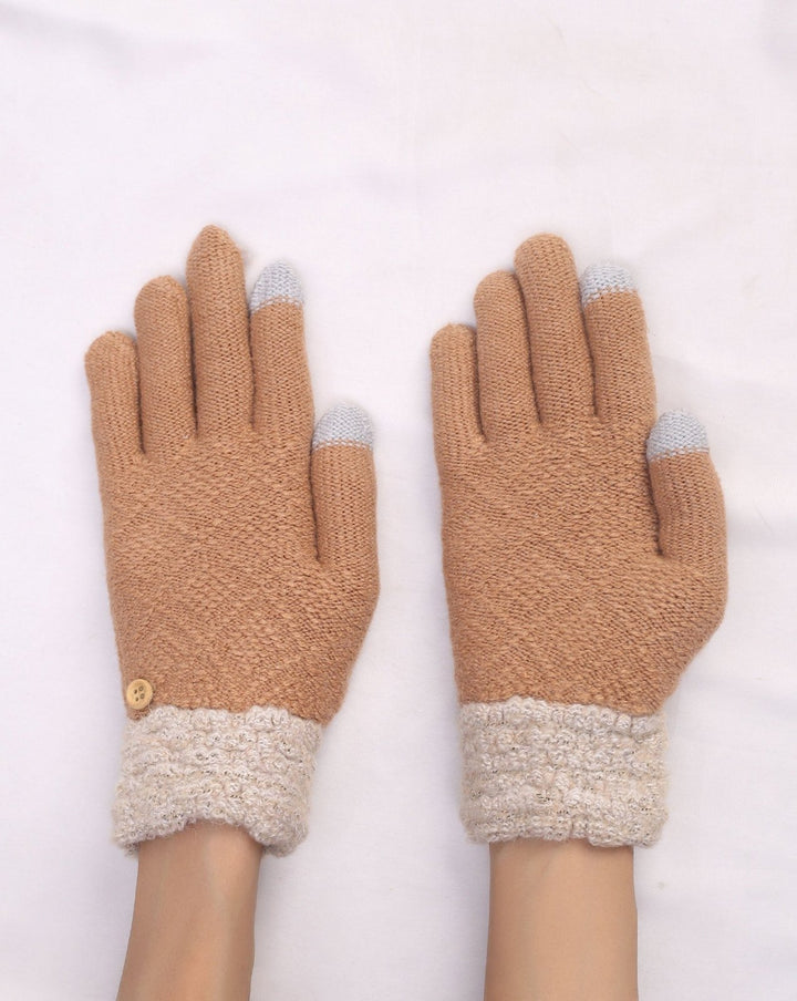 WOOLEN GLOVES - Polkadots - 14143LIC - 223712 - WOOLEN GLOVES