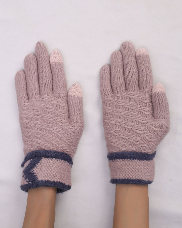 WOOLEN GLOVES - Polkadots - 14143LIC - 223717 - WOOLEN GLOVES