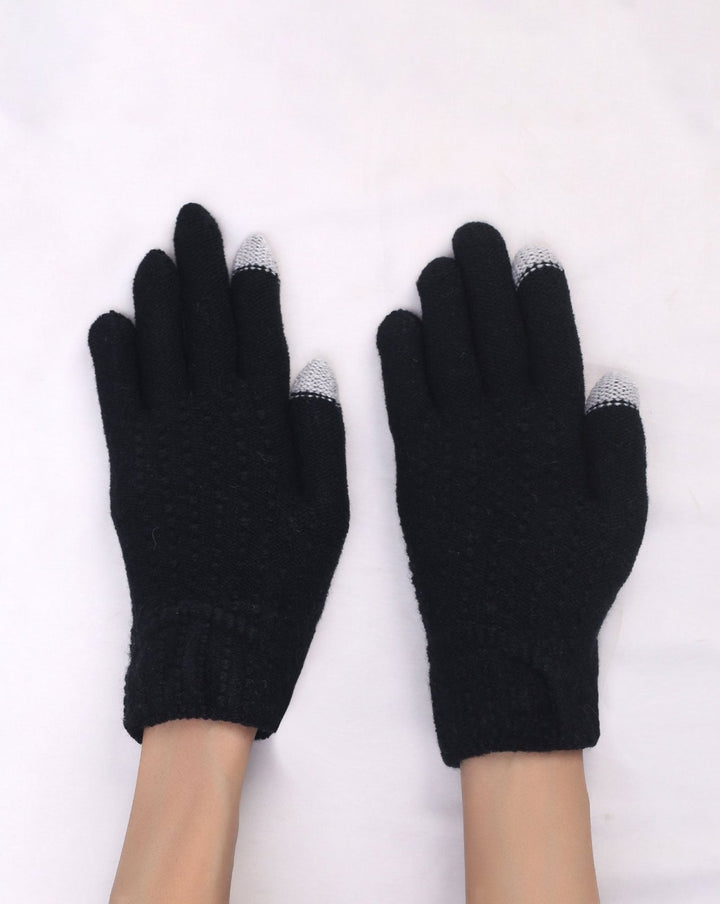 WOOLEN GLOVES - Polkadots - 14143LIC - 223711 - WOOLEN GLOVES