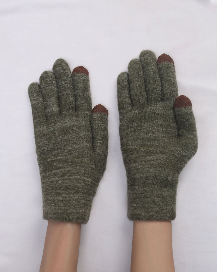 WOOLEN GLOVES - Polkadots - 14143LIC - 223714 - WOOLEN GLOVES