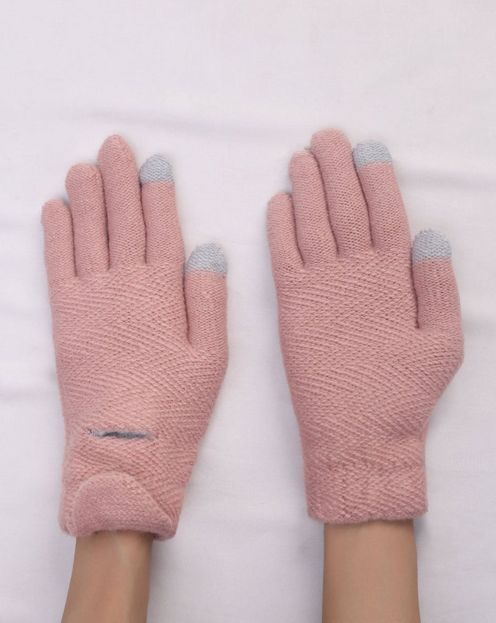 WOOLEN GLOVES - Polkadots - 14143LIC - 223720 - WOOLEN GLOVES