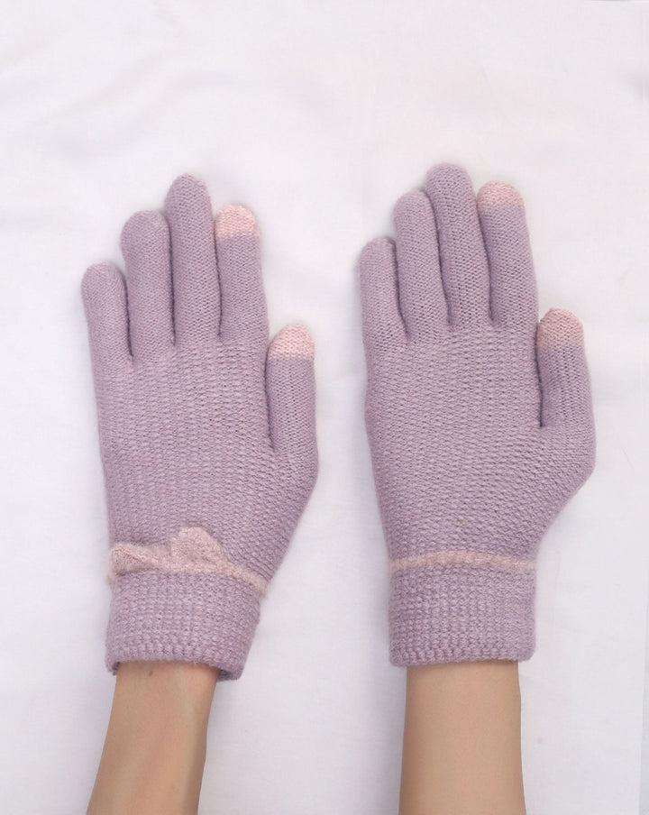 WOOLEN GLOVES - Polkadots - 14143LIC - 223715 - WOOLEN GLOVES