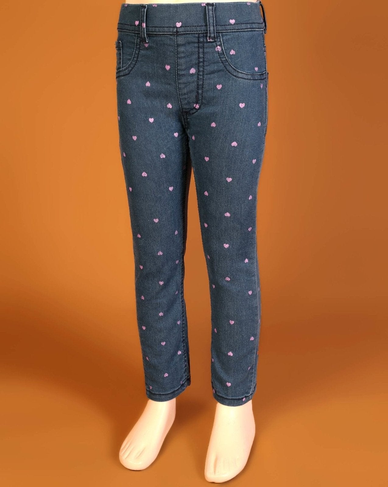 GIRLS JEGGING JEANS - Polkadots