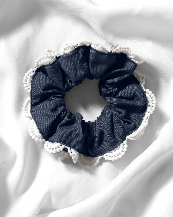 | PLAIN SCRUNCHIES | - Polkadots - 12950RF-201630 - | PLAIN SCRUNCHIES |