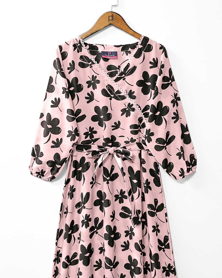 PRINTED FROCK - Polkadots - 12326HG5-195793 - PRINTED FROCK