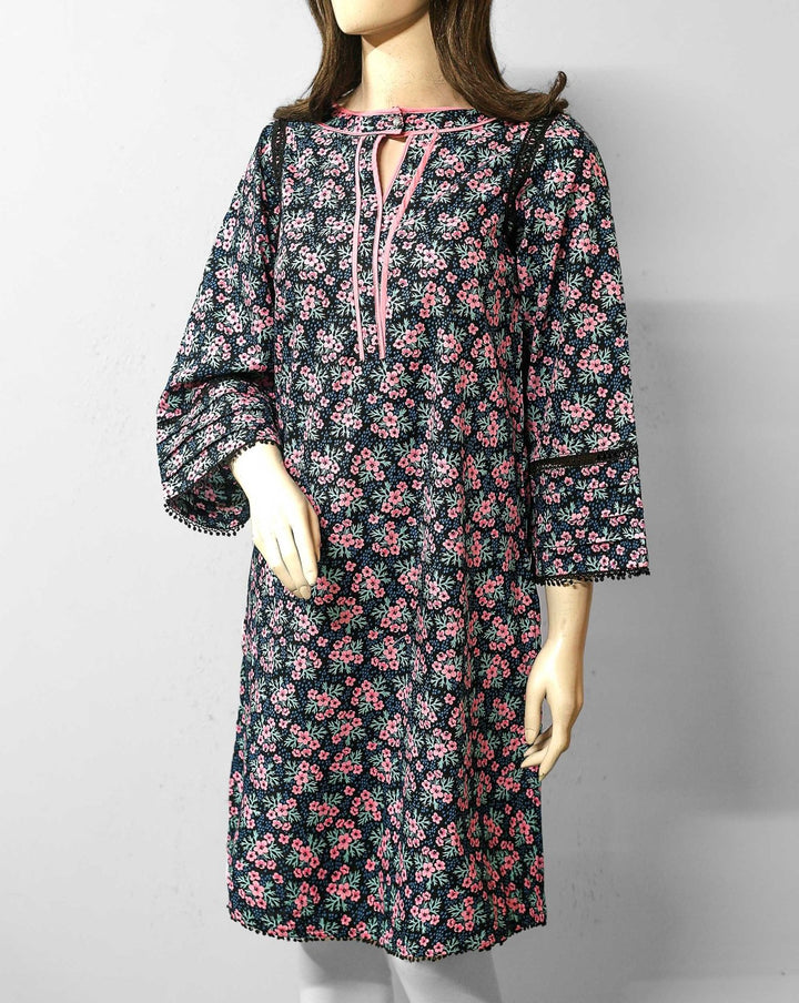 PRINTED KURTI - Polkadots - 12574HG-192532 - PRINTED KURTI