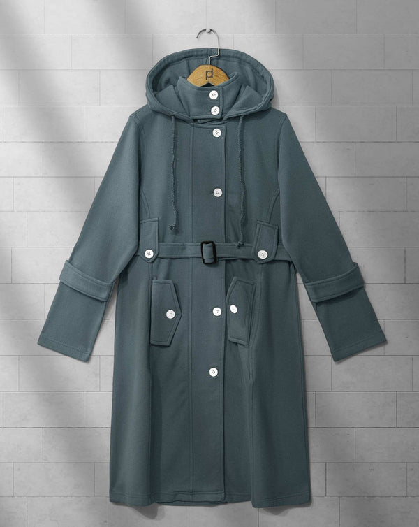 TRENCH COAT - Polkadots - 12956NS - TRENCH COAT