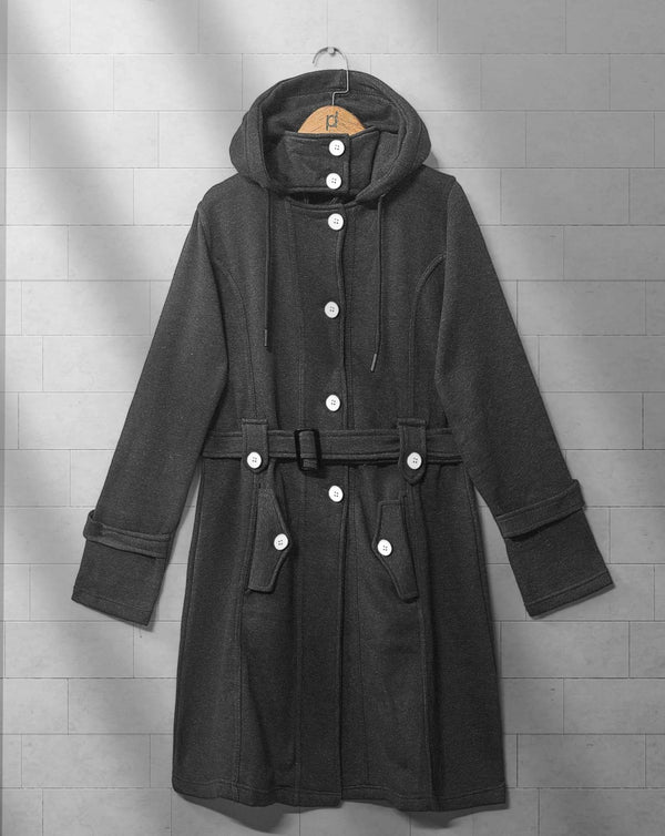 TRENCH COAT - Polkadots - 12956NS-201918 - TRENCH COAT